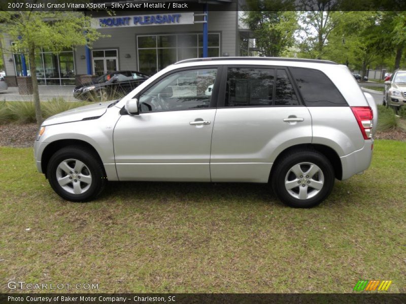 Silky Silver Metallic / Black 2007 Suzuki Grand Vitara XSport