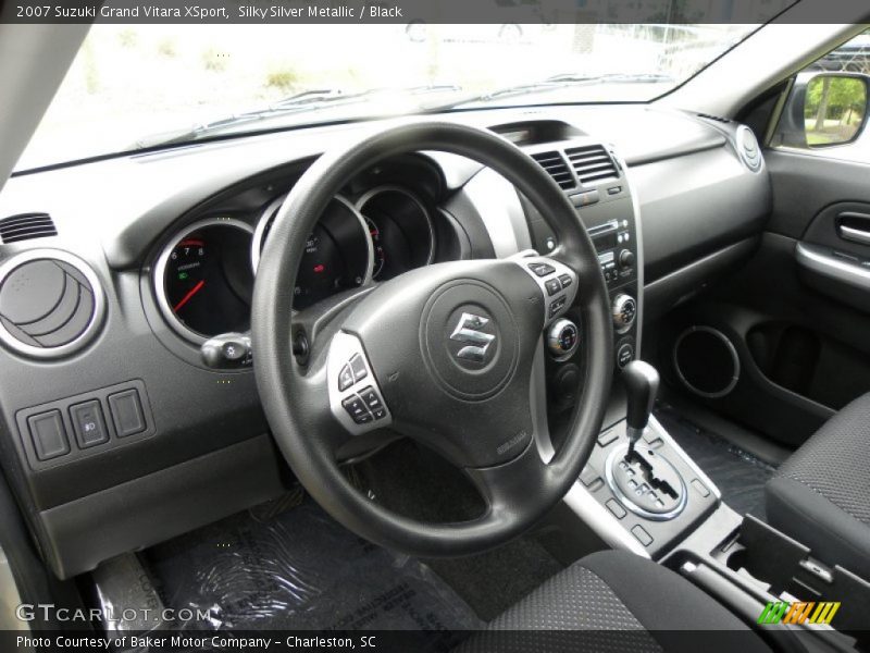 Silky Silver Metallic / Black 2007 Suzuki Grand Vitara XSport