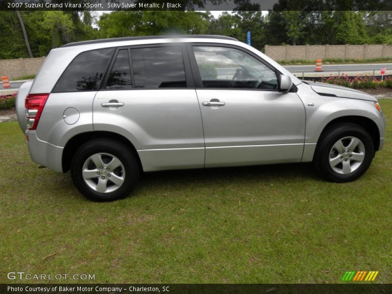 Silky Silver Metallic / Black 2007 Suzuki Grand Vitara XSport