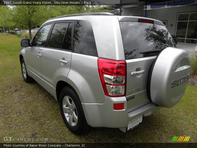 Silky Silver Metallic / Black 2007 Suzuki Grand Vitara XSport