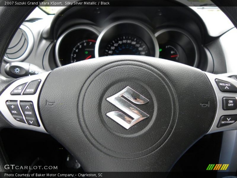 Silky Silver Metallic / Black 2007 Suzuki Grand Vitara XSport