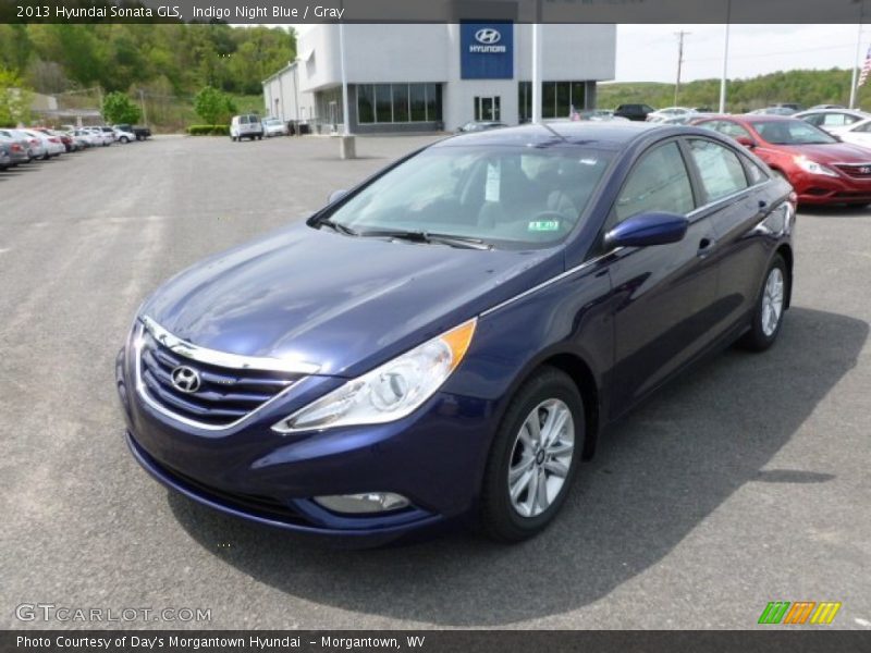 Front 3/4 View of 2013 Sonata GLS