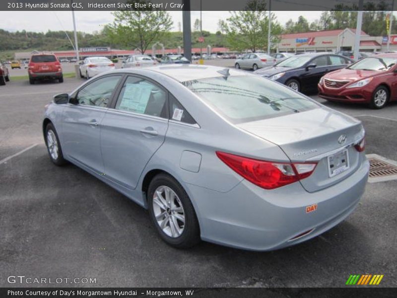 Iridescent Silver Blue Pearl / Gray 2013 Hyundai Sonata GLS