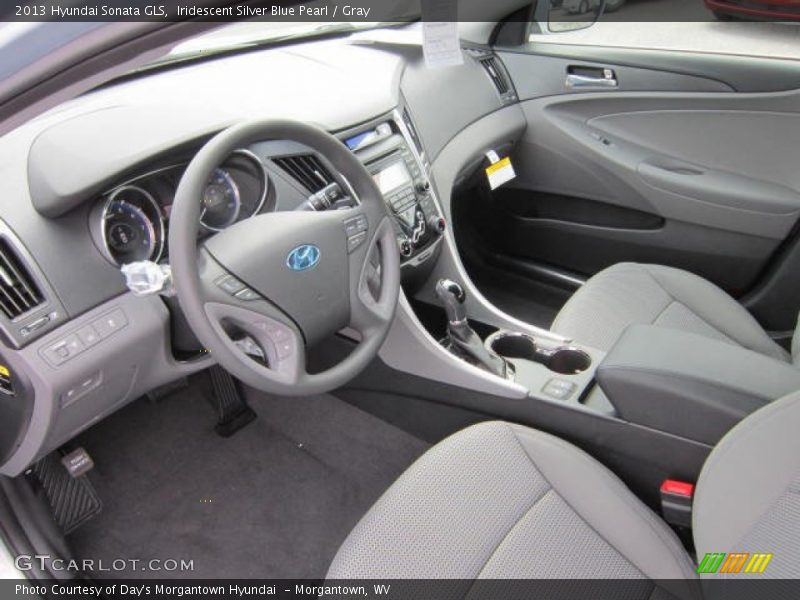 Gray Interior - 2013 Sonata GLS 