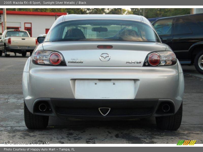 Sunlight Silver Metallic / Black 2005 Mazda RX-8 Sport