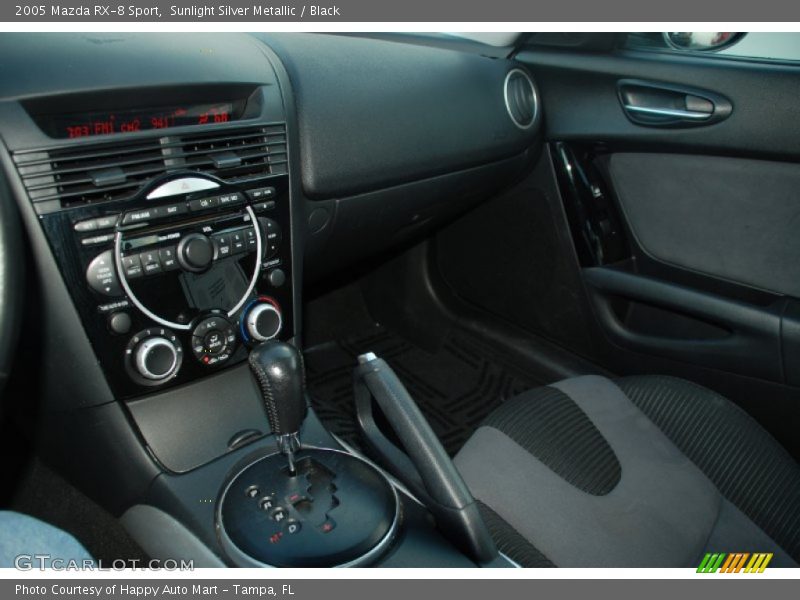 Sunlight Silver Metallic / Black 2005 Mazda RX-8 Sport