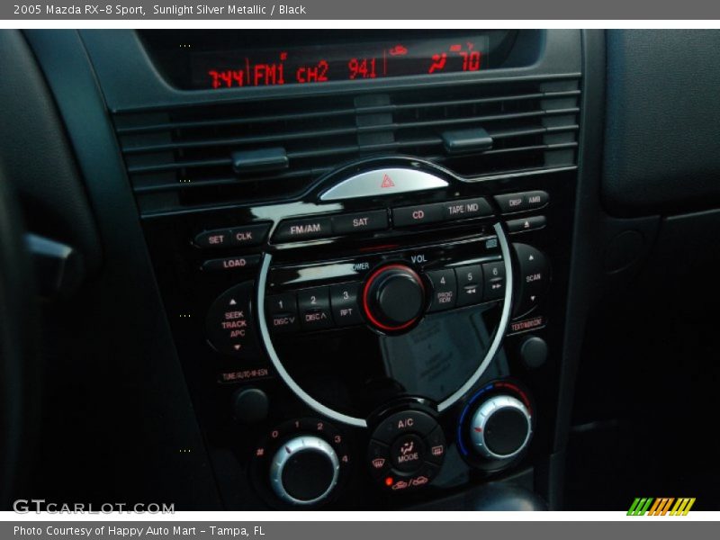Sunlight Silver Metallic / Black 2005 Mazda RX-8 Sport