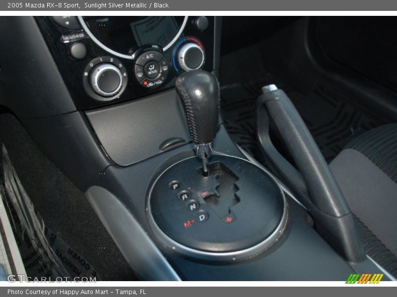 Sunlight Silver Metallic / Black 2005 Mazda RX-8 Sport