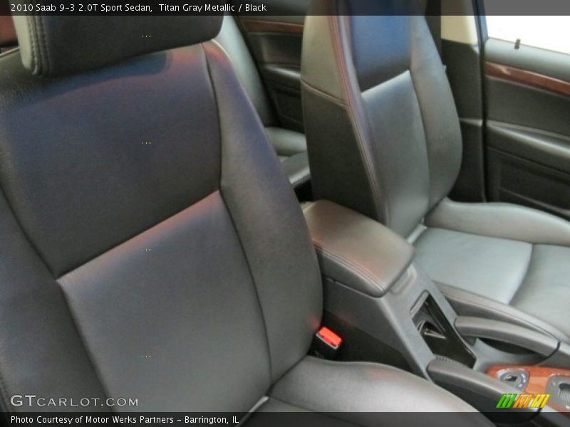 Titan Gray Metallic / Black 2010 Saab 9-3 2.0T Sport Sedan