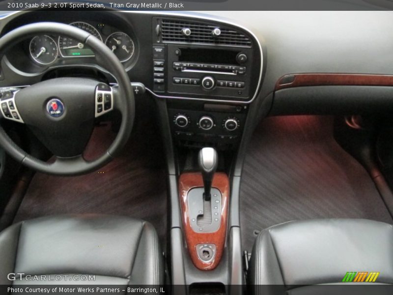 Titan Gray Metallic / Black 2010 Saab 9-3 2.0T Sport Sedan