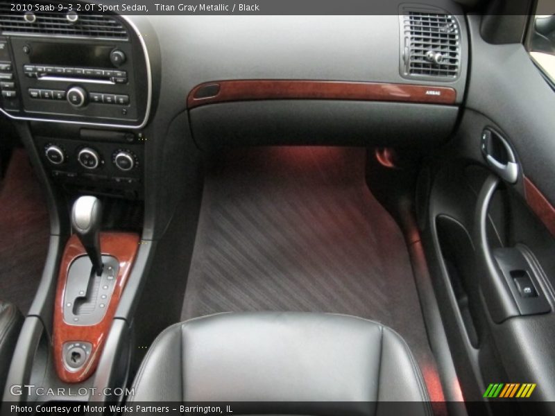 Titan Gray Metallic / Black 2010 Saab 9-3 2.0T Sport Sedan