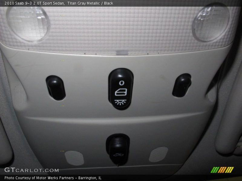 Titan Gray Metallic / Black 2010 Saab 9-3 2.0T Sport Sedan