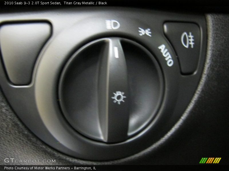 Titan Gray Metallic / Black 2010 Saab 9-3 2.0T Sport Sedan