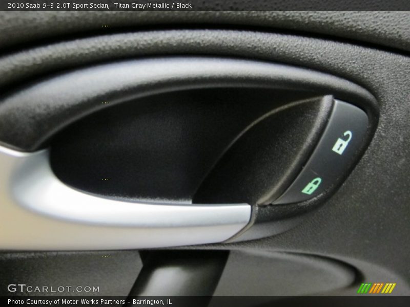 Titan Gray Metallic / Black 2010 Saab 9-3 2.0T Sport Sedan