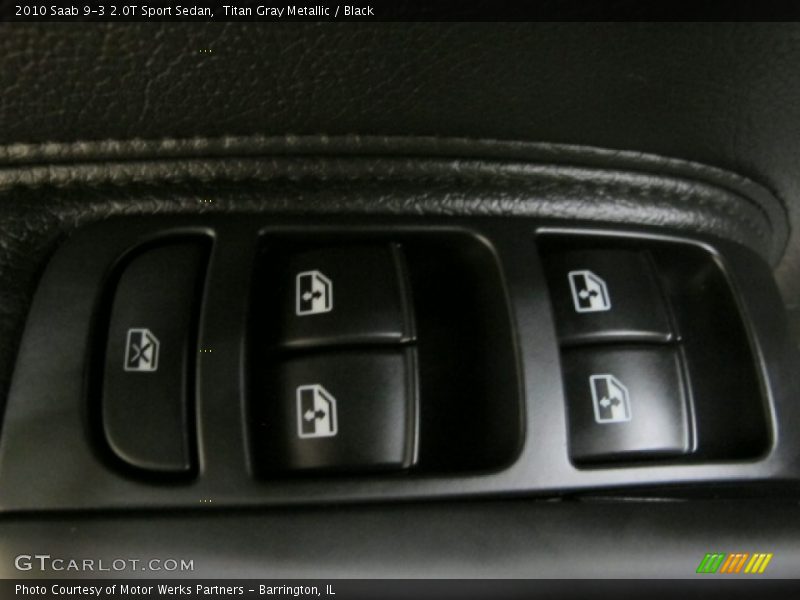 Titan Gray Metallic / Black 2010 Saab 9-3 2.0T Sport Sedan