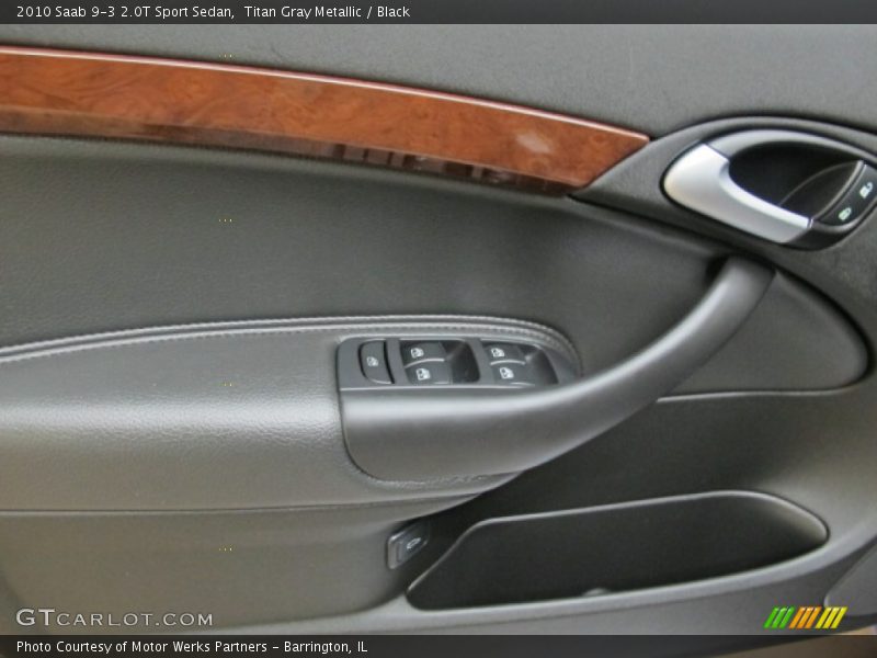 Titan Gray Metallic / Black 2010 Saab 9-3 2.0T Sport Sedan