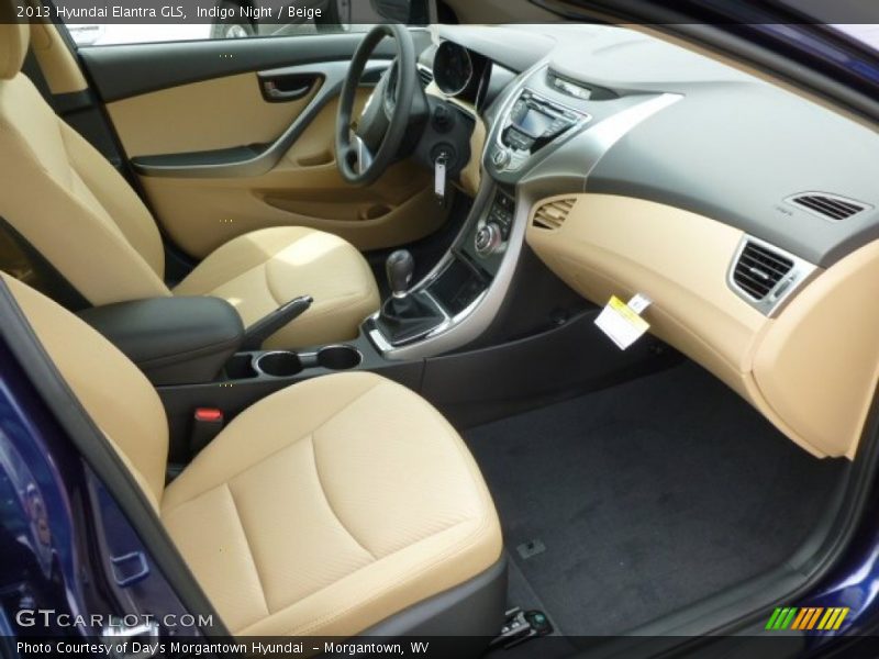  2013 Elantra GLS Beige Interior