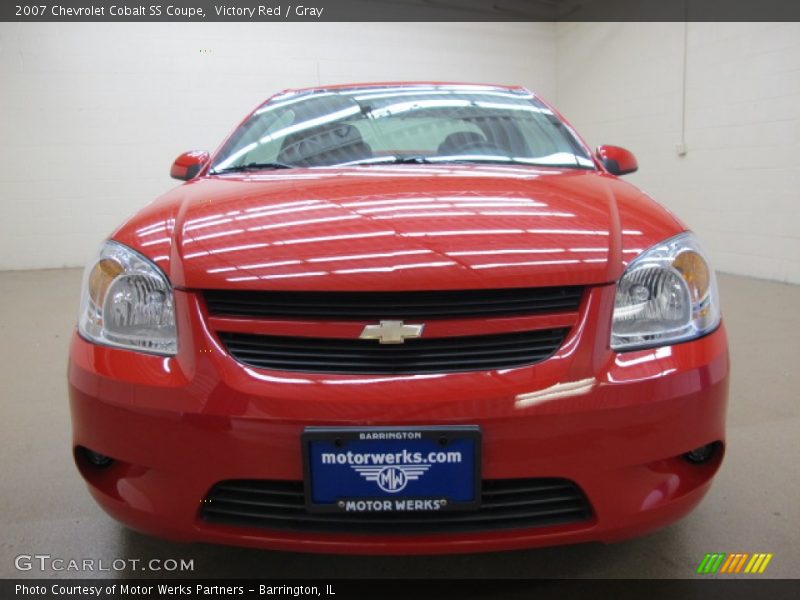 Victory Red / Gray 2007 Chevrolet Cobalt SS Coupe