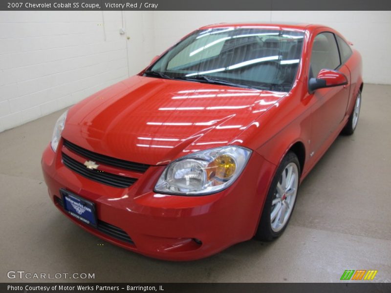 Victory Red / Gray 2007 Chevrolet Cobalt SS Coupe