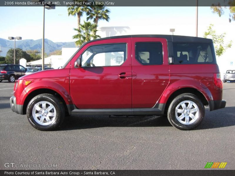 Tango Red Pearl / Black/Gray 2006 Honda Element EX-P AWD