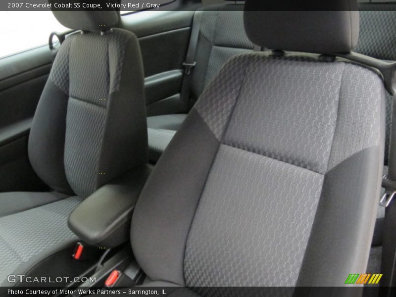 Victory Red / Gray 2007 Chevrolet Cobalt SS Coupe