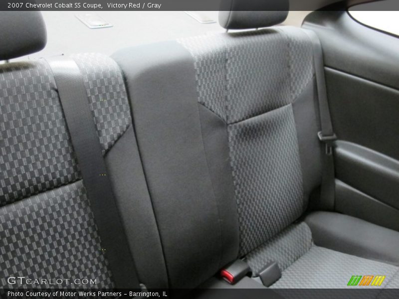 Victory Red / Gray 2007 Chevrolet Cobalt SS Coupe