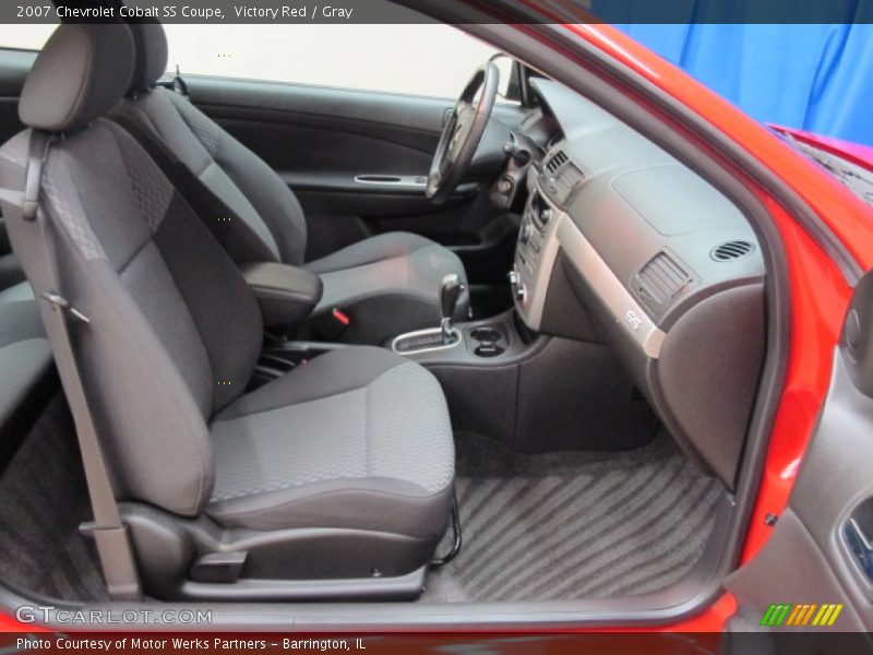 Victory Red / Gray 2007 Chevrolet Cobalt SS Coupe