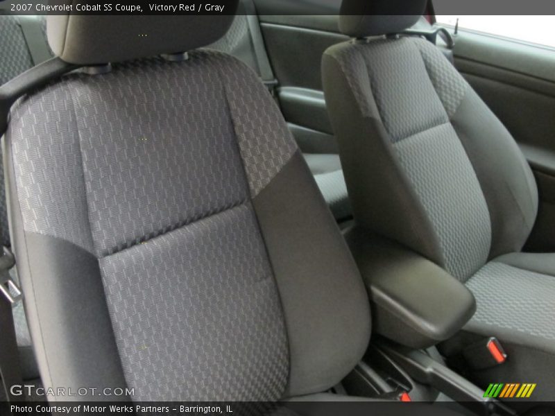 Victory Red / Gray 2007 Chevrolet Cobalt SS Coupe