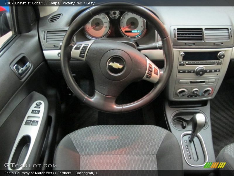 Victory Red / Gray 2007 Chevrolet Cobalt SS Coupe
