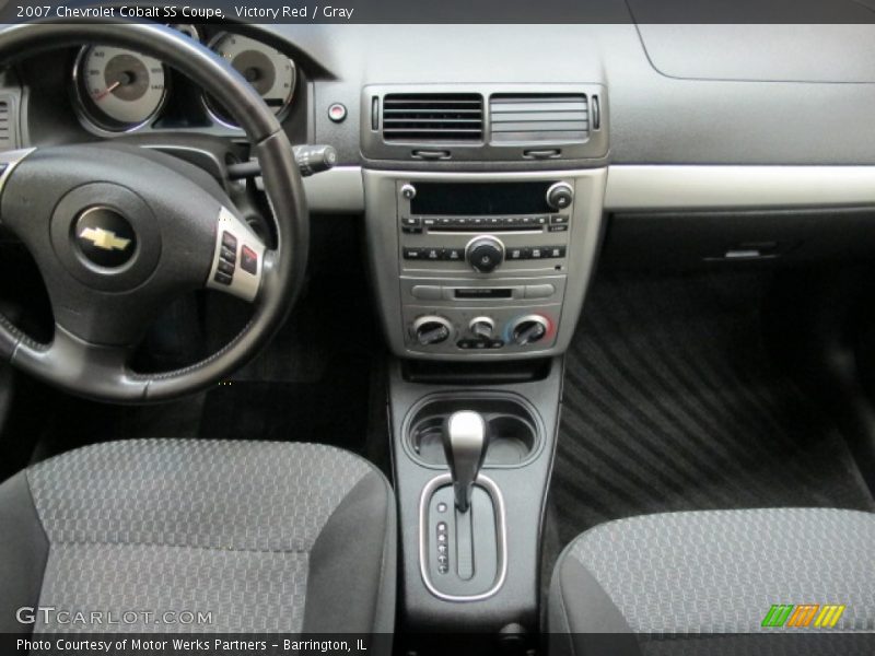Victory Red / Gray 2007 Chevrolet Cobalt SS Coupe