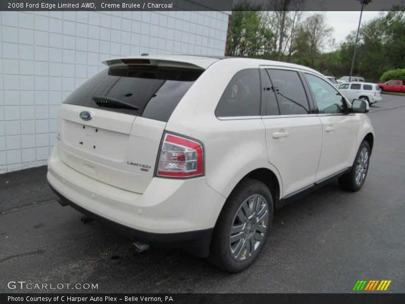Creme Brulee / Charcoal 2008 Ford Edge Limited AWD