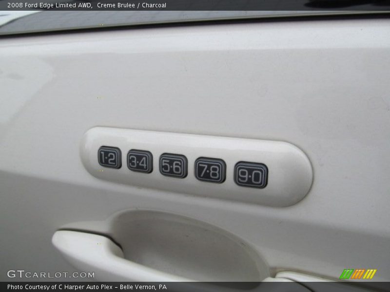 Creme Brulee / Charcoal 2008 Ford Edge Limited AWD