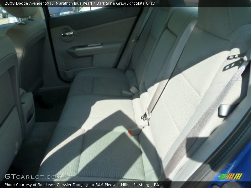 Marathon Blue Pearl / Dark Slate Gray/Light Slate Gray 2008 Dodge Avenger SXT