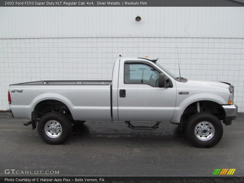  2003 F350 Super Duty XLT Regular Cab 4x4 Silver Metallic