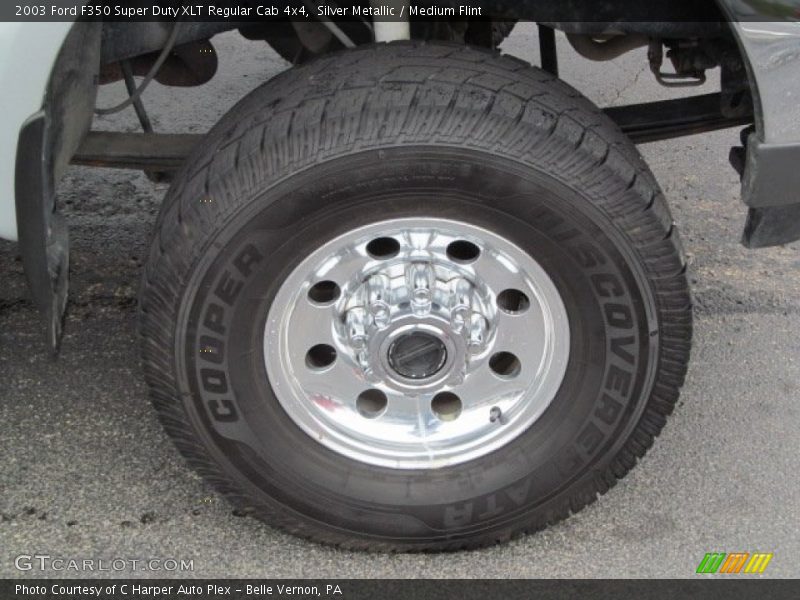 Silver Metallic / Medium Flint 2003 Ford F350 Super Duty XLT Regular Cab 4x4