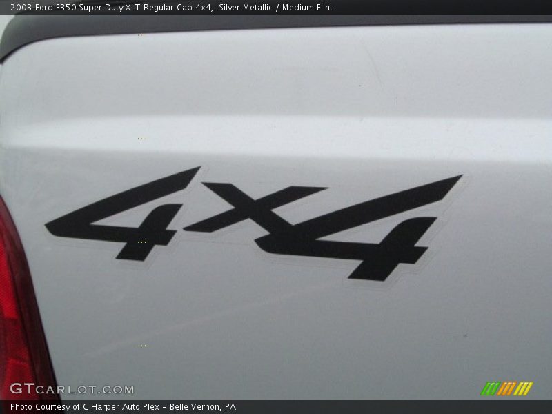 Silver Metallic / Medium Flint 2003 Ford F350 Super Duty XLT Regular Cab 4x4