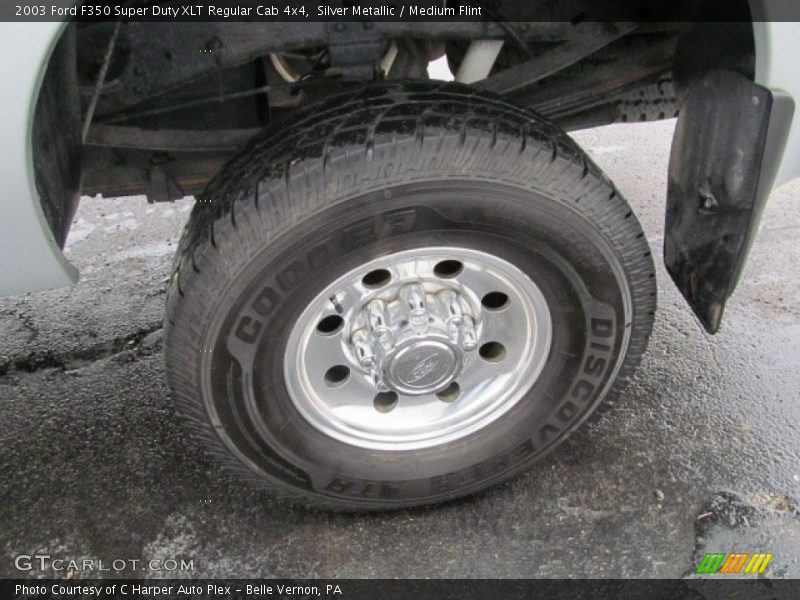 Silver Metallic / Medium Flint 2003 Ford F350 Super Duty XLT Regular Cab 4x4