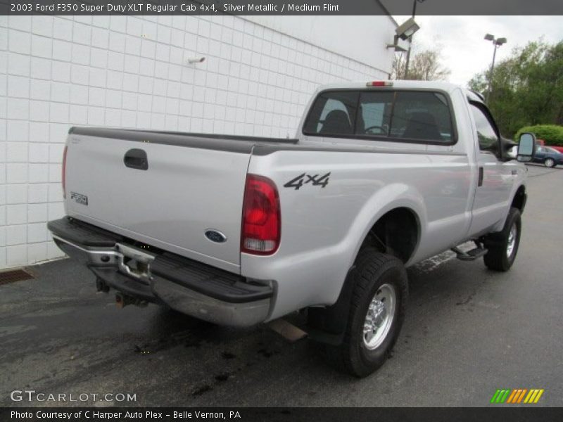 Silver Metallic / Medium Flint 2003 Ford F350 Super Duty XLT Regular Cab 4x4