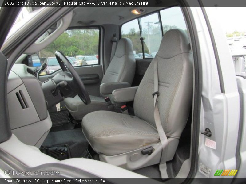  2003 F350 Super Duty XLT Regular Cab 4x4 Medium Flint Interior