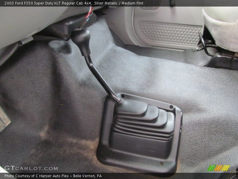 Silver Metallic / Medium Flint 2003 Ford F350 Super Duty XLT Regular Cab 4x4