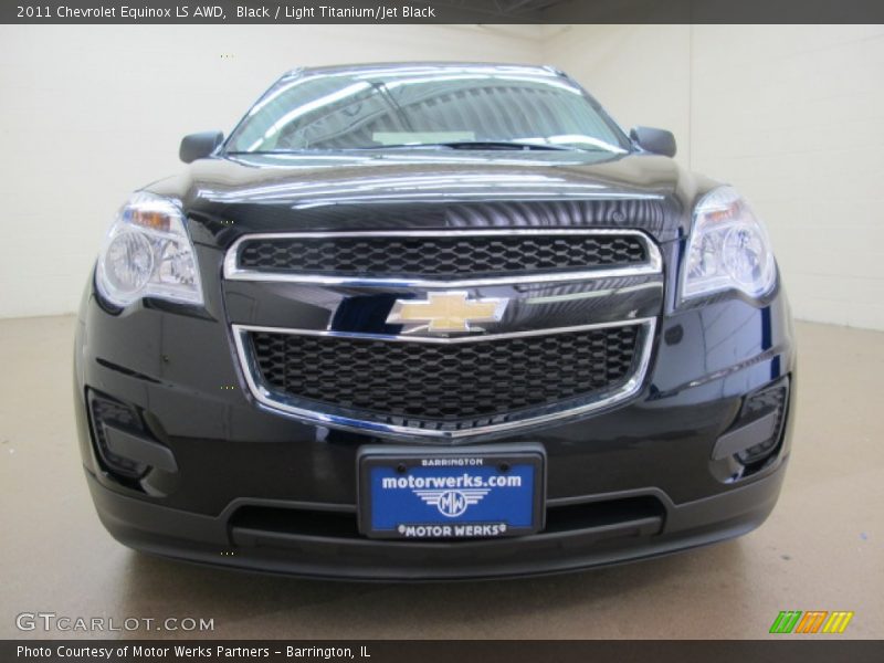 Black / Light Titanium/Jet Black 2011 Chevrolet Equinox LS AWD