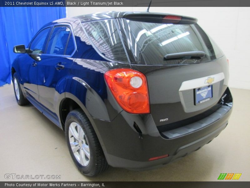 Black / Light Titanium/Jet Black 2011 Chevrolet Equinox LS AWD