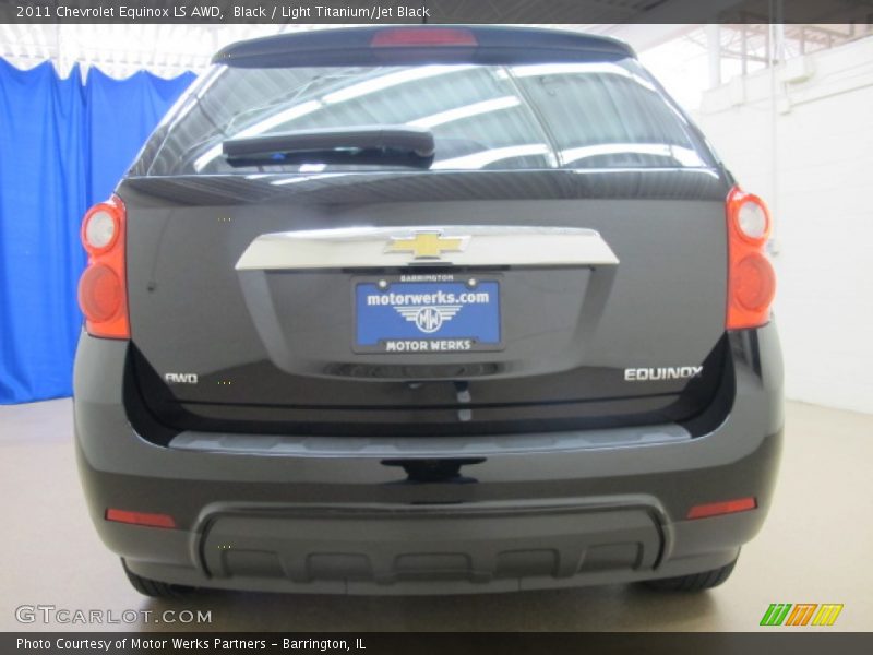 Black / Light Titanium/Jet Black 2011 Chevrolet Equinox LS AWD