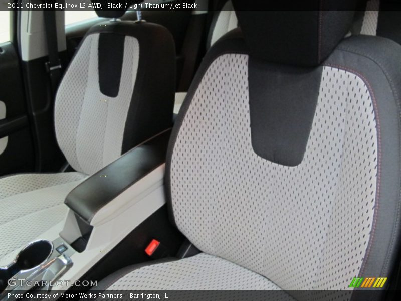 Black / Light Titanium/Jet Black 2011 Chevrolet Equinox LS AWD