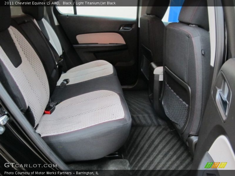 Black / Light Titanium/Jet Black 2011 Chevrolet Equinox LS AWD