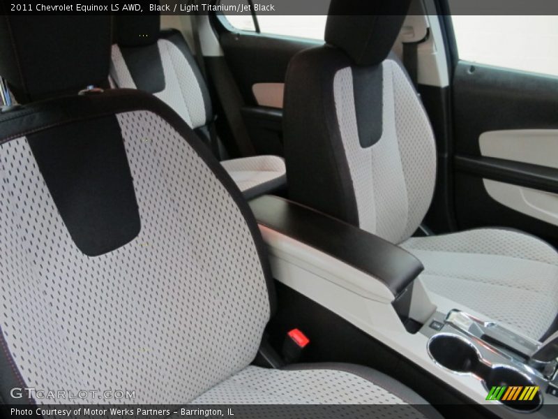 Black / Light Titanium/Jet Black 2011 Chevrolet Equinox LS AWD