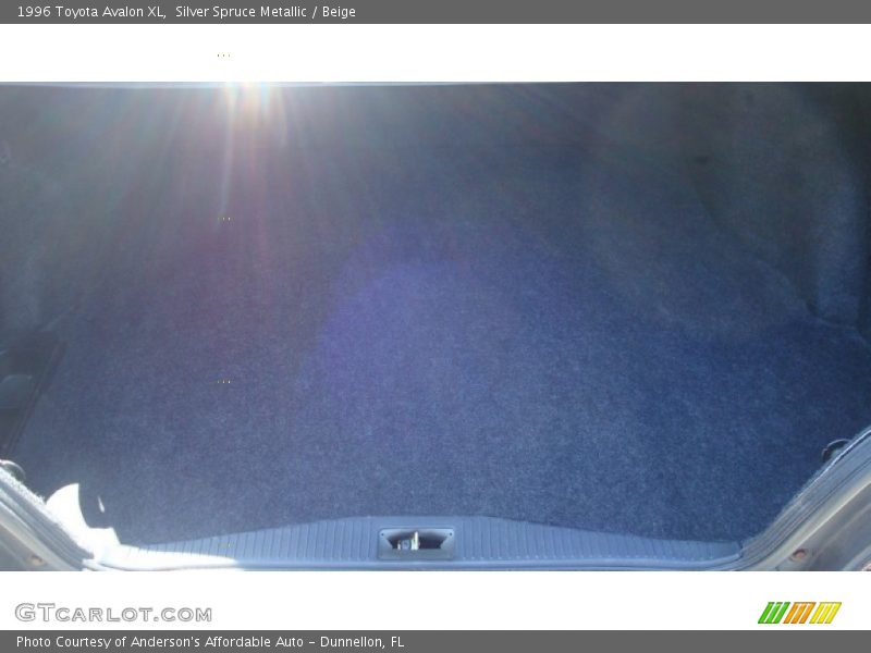 Silver Spruce Metallic / Beige 1996 Toyota Avalon XL