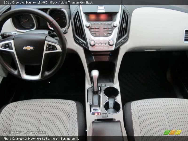 Black / Light Titanium/Jet Black 2011 Chevrolet Equinox LS AWD
