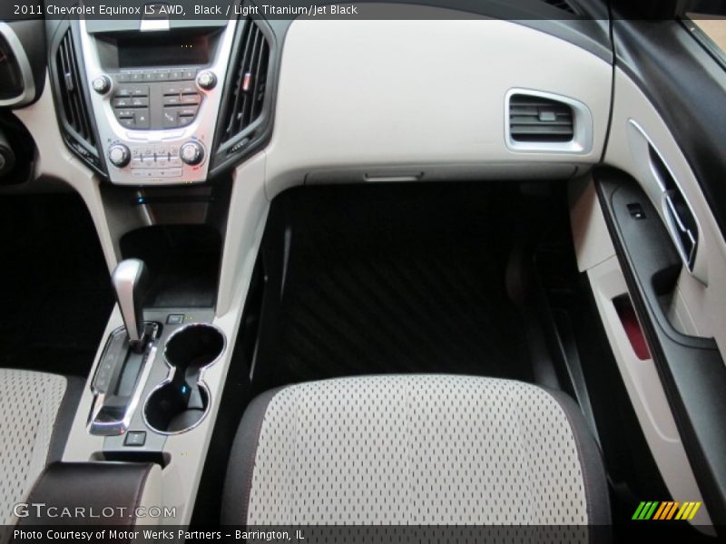 Black / Light Titanium/Jet Black 2011 Chevrolet Equinox LS AWD