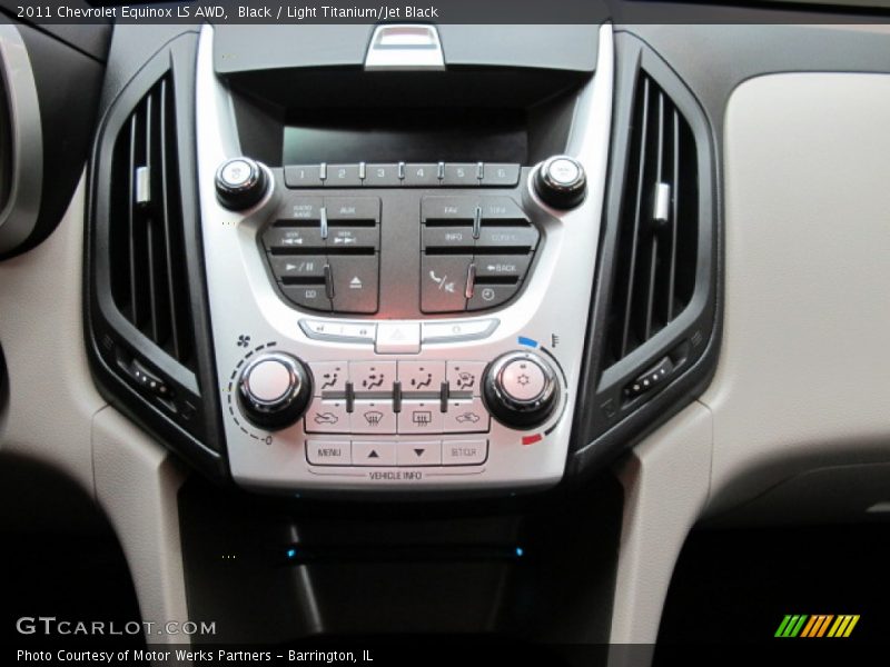 Black / Light Titanium/Jet Black 2011 Chevrolet Equinox LS AWD